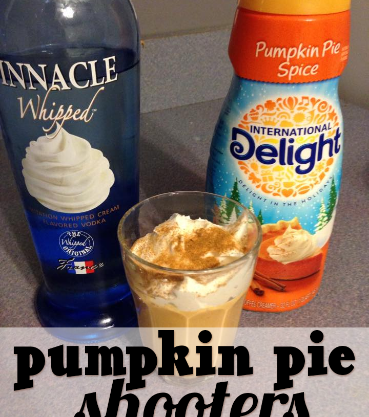 Whipped Pumpkin Pie Spice Shooter with Delight