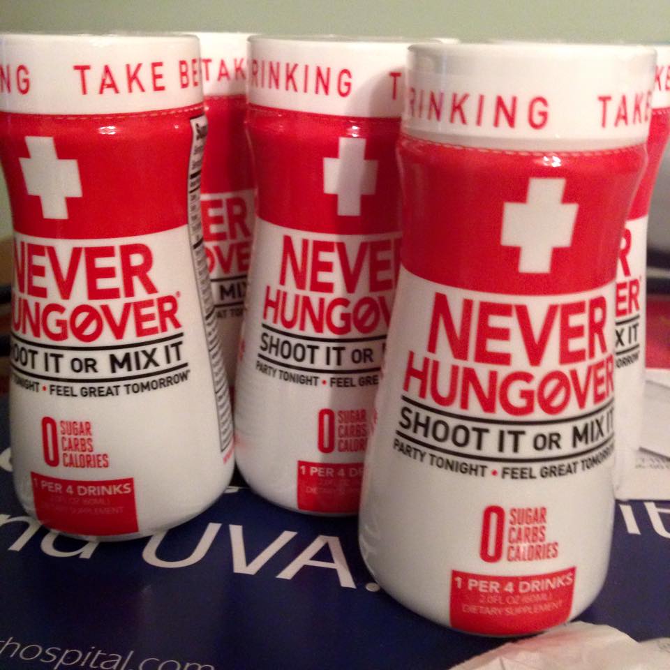 Hangover Prevention with Never Hungover