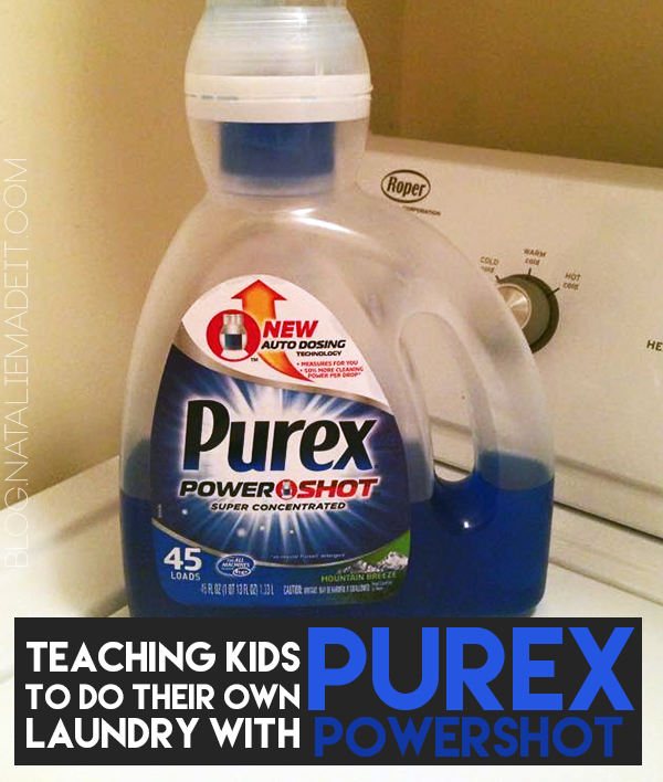 Kids + Laundry + Purex PowerShot