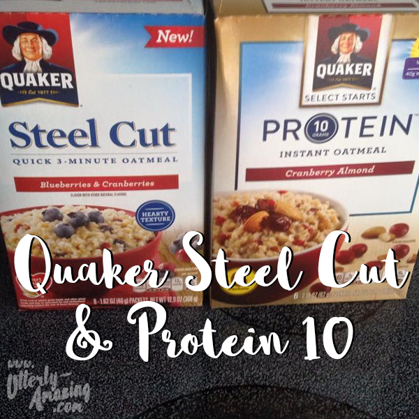 Start Your Day with Quaker Steel Cut & Protein 10!