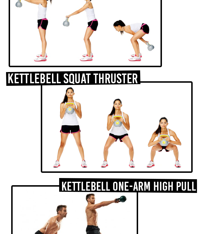 5 Kettlebell Workouts That Will Make You Sweat