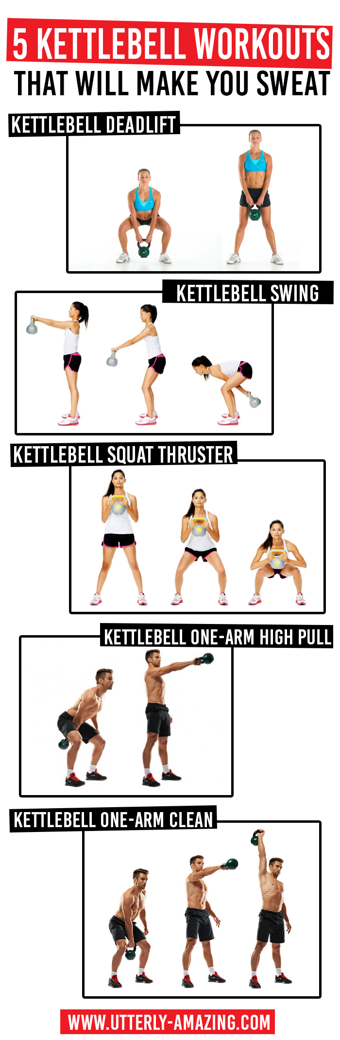 5 Kettlebell Workouts That Will Make You Sweat
