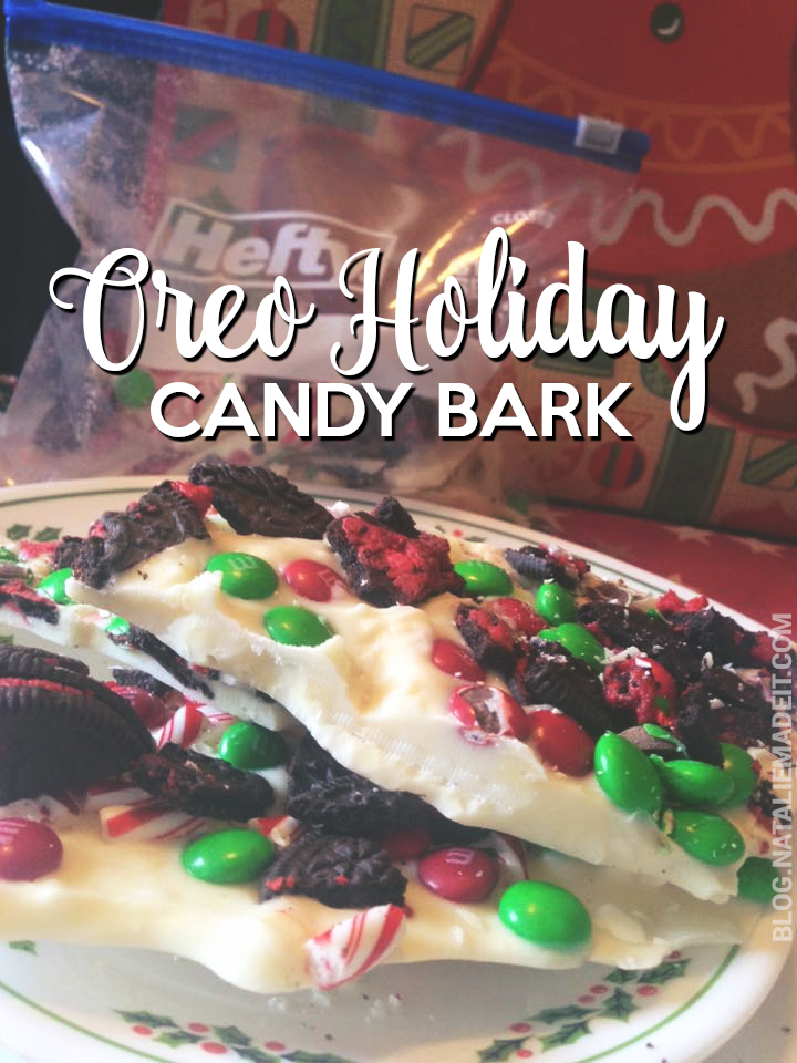Oreo Holiday Candy Bark | #HeftyHoliday