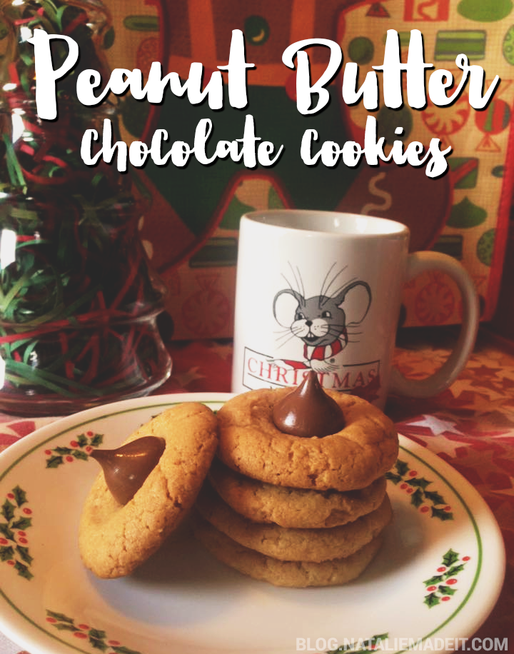 Peanut Butter Chocolate Cookies | #CookieSeason