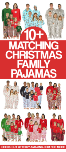 Matching Christmas Family Pajamas | Holiday Gift Guide #HolidayGiftGuide