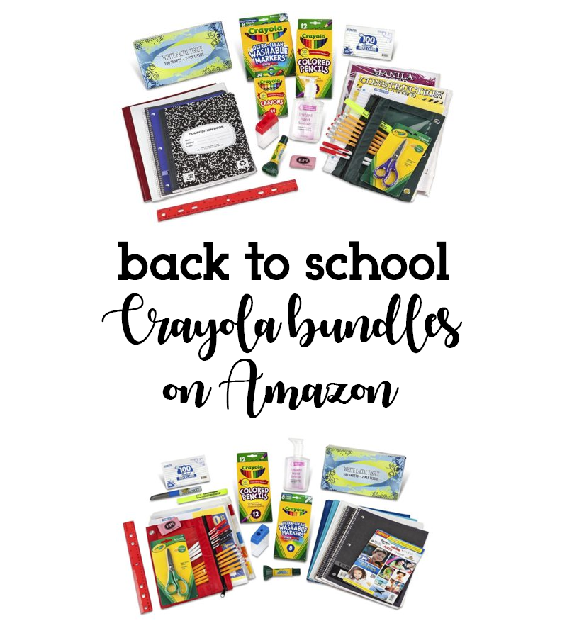 Back To School Shopping With Crayola & Amazon Prime!