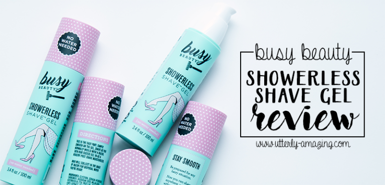 Shaving On The Go: Busy Beauty Showerless Shave Gel