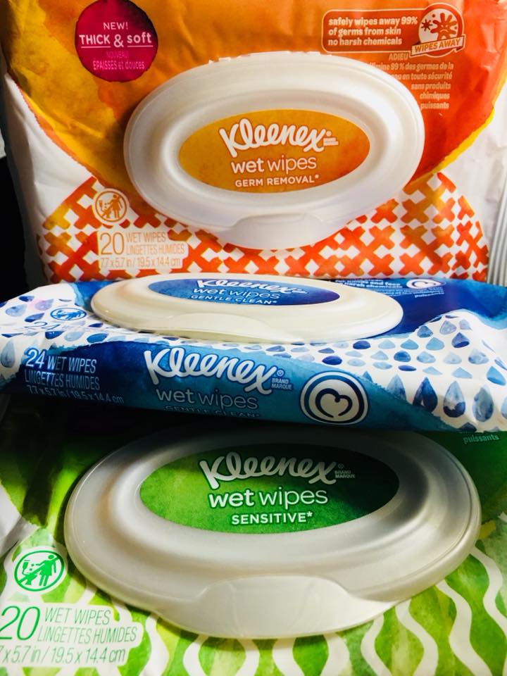 Kleenex Wet Wipes Are #MadeforDoers And Easy Cleanups