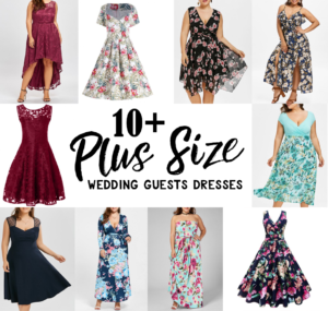 10+ Simply Beautiful Plus Size Wedding Guest Dresses