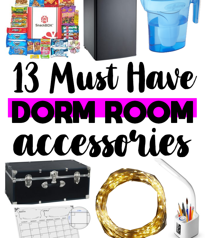 13 Must Have College Dorm Room Accessories