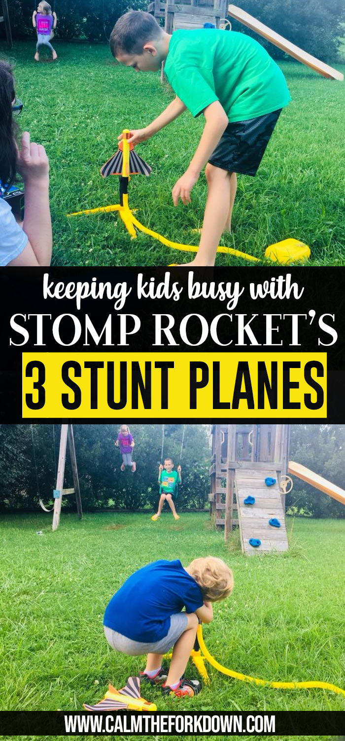 Keep Kids Busy This Summer Stomp Rocket's 3 Stunt Planes