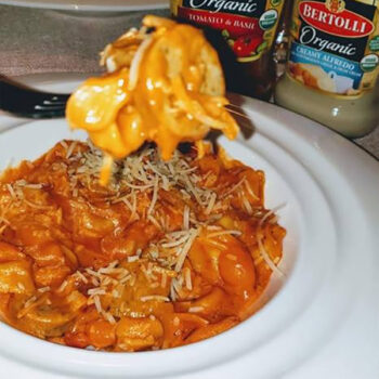 Creamy Rosa Tortellini Pasta with Bertolli® Organic Sauces