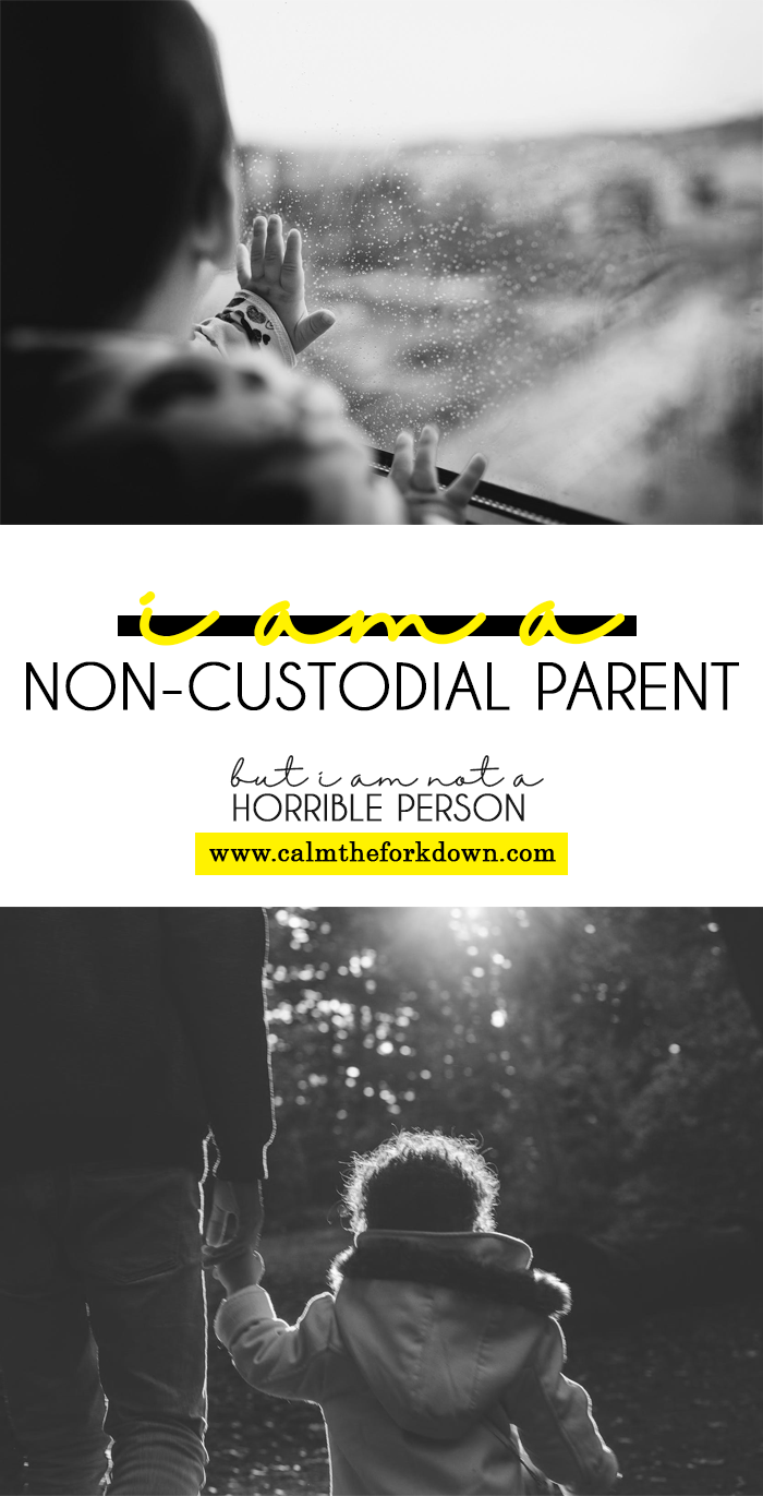 I am A Non-Custodial Parent, I'm Not A Horrible Person