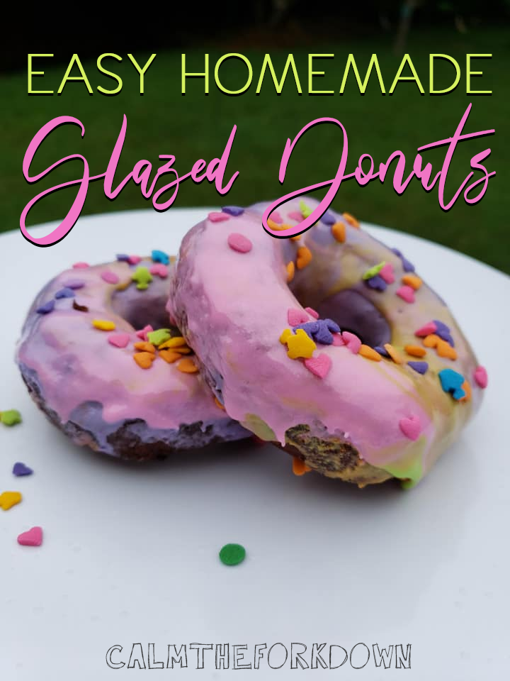 Easy Homemade Glazed Donuts | #NationalDonutDay