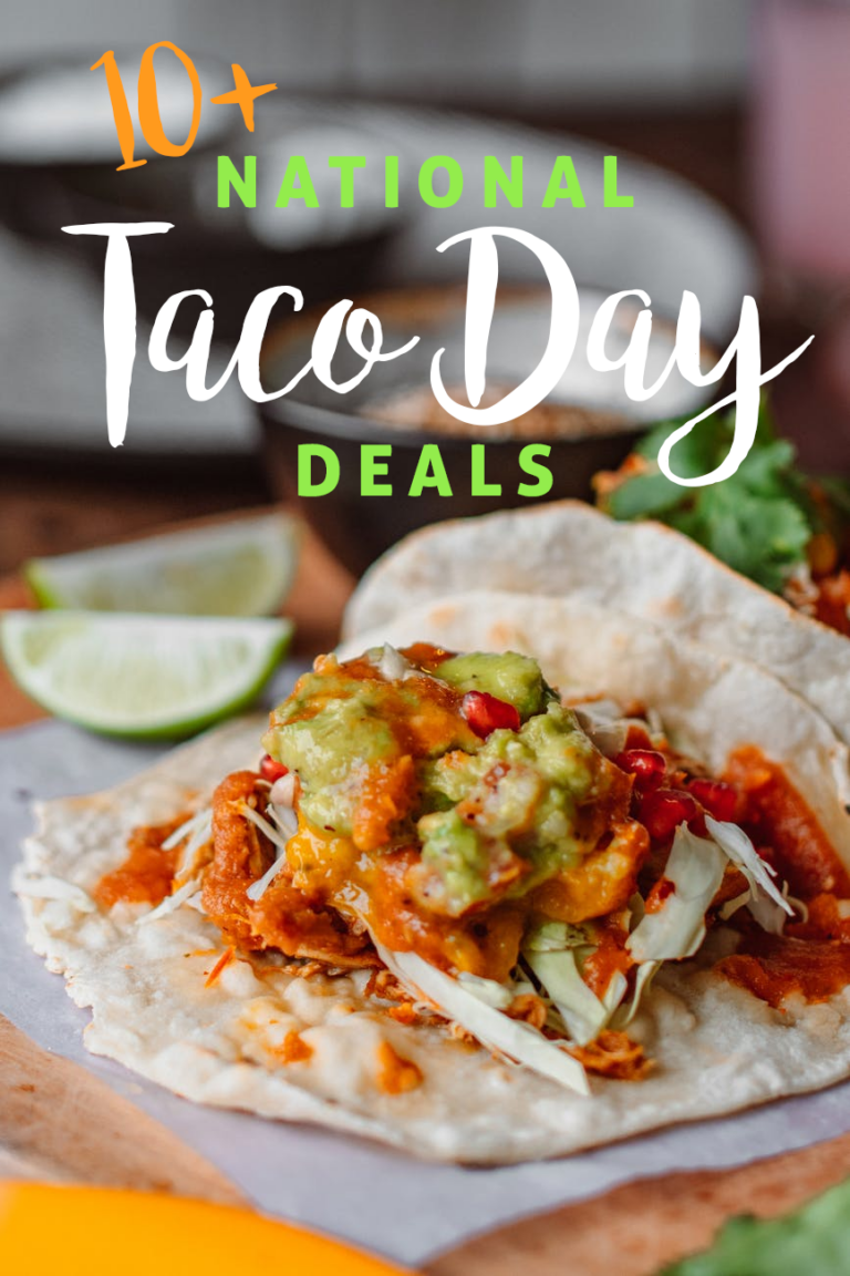 10+ National Taco Day Deals