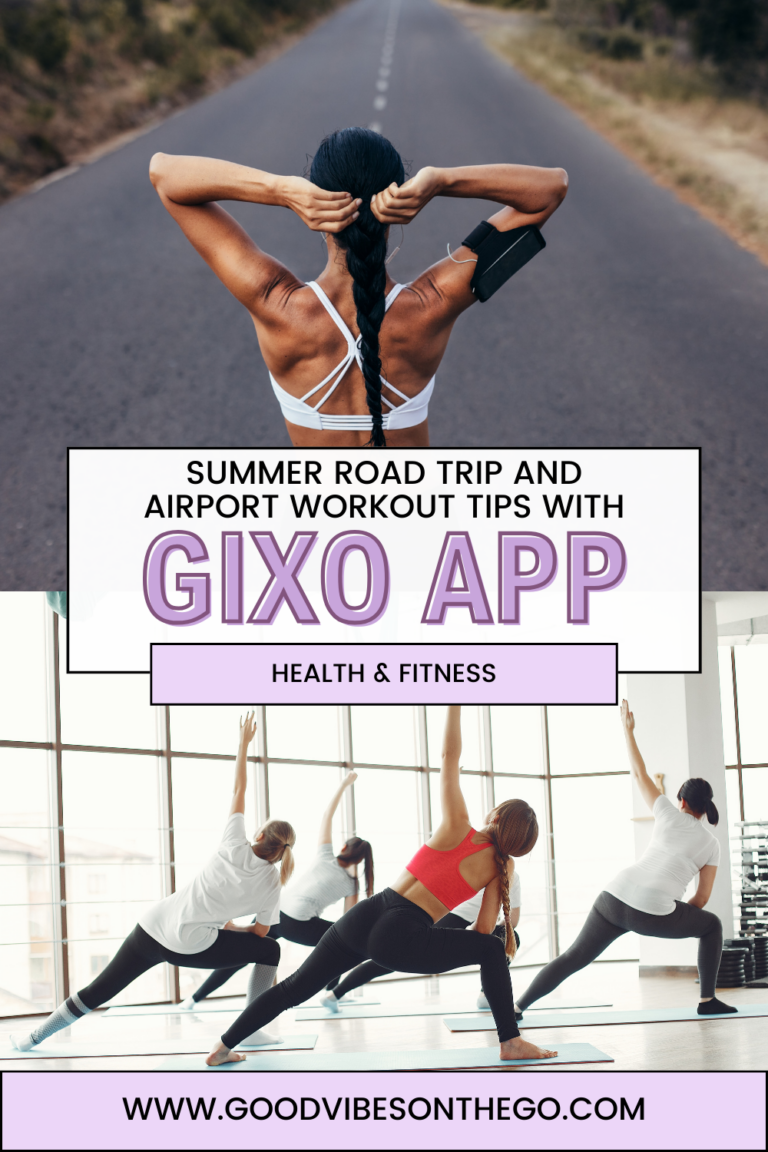 Summer Road Trip and Airport Workout Tips with Gixo App