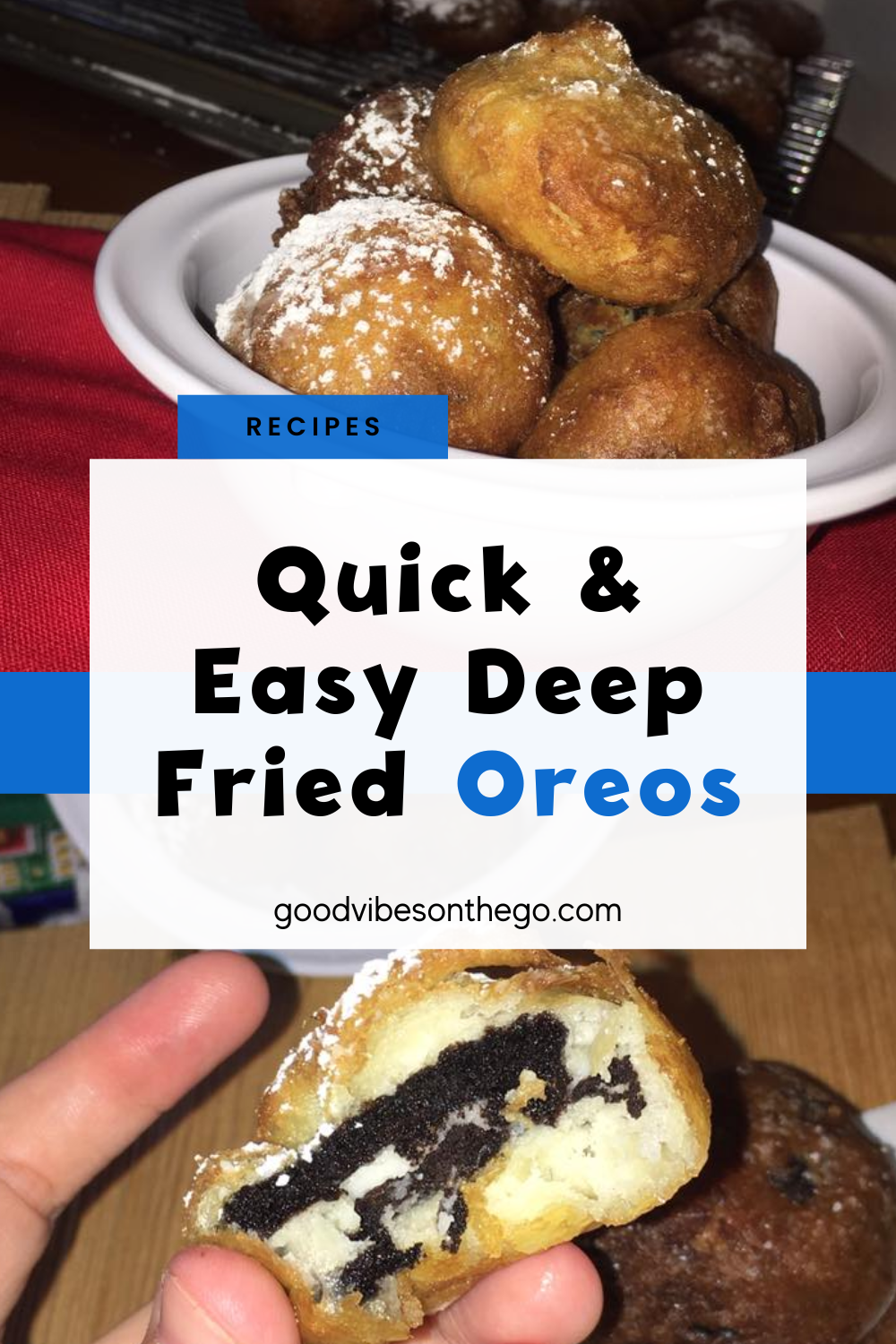 Quick & Easy Deep Fried Oreos