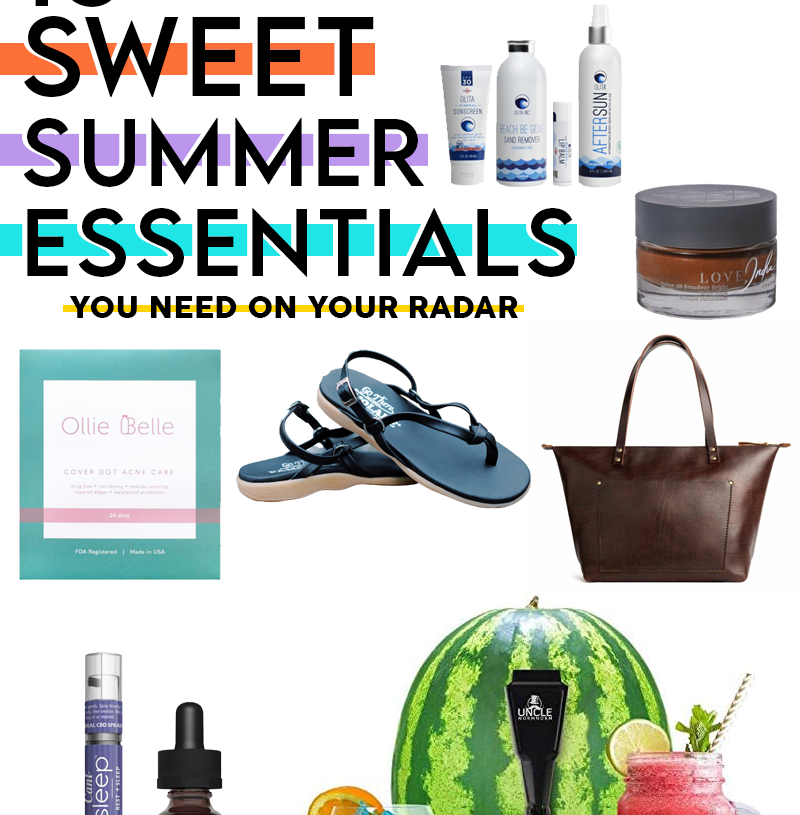 15 Summer Essentials You Need on Your Radar