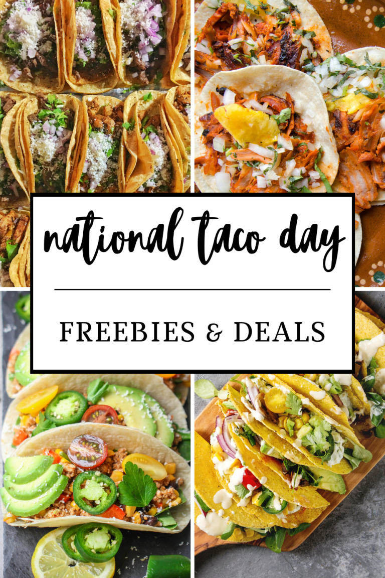 National Taco Day Freebies & Deals
