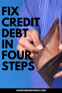 Fix Credit Debt In 4 Steps