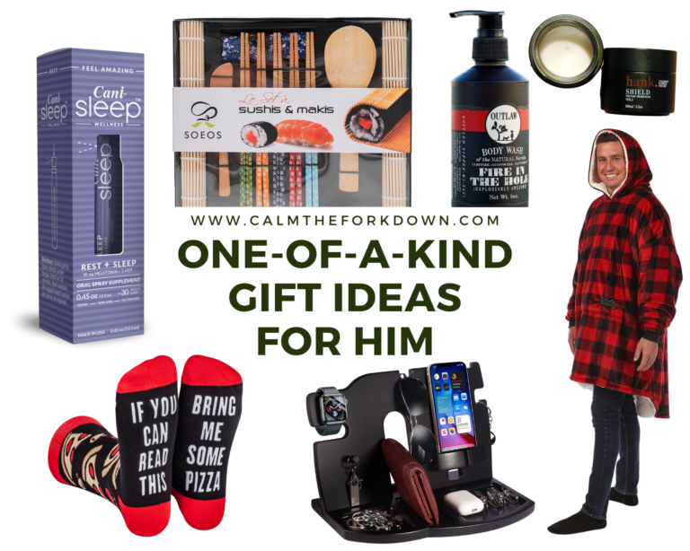 10+ One-Of-A-Kind Gift Ideas For Him