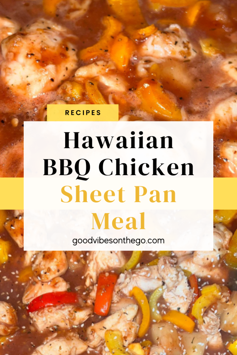 hawaiian bbq chicken sheet pan meal