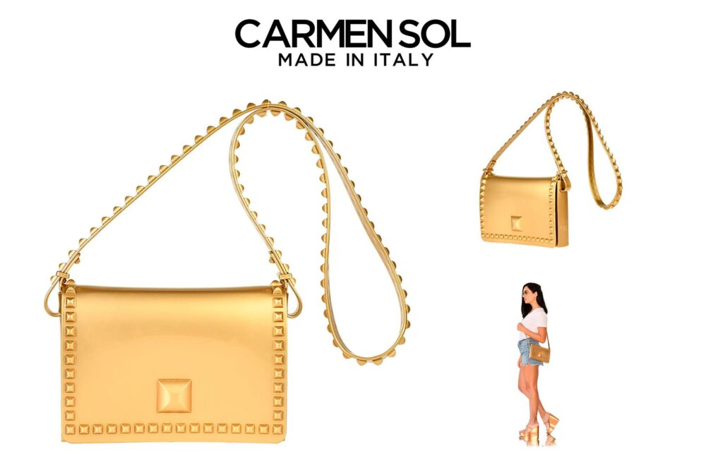 Carmen Sol Julian Pochette - Metallic Gold main image 1