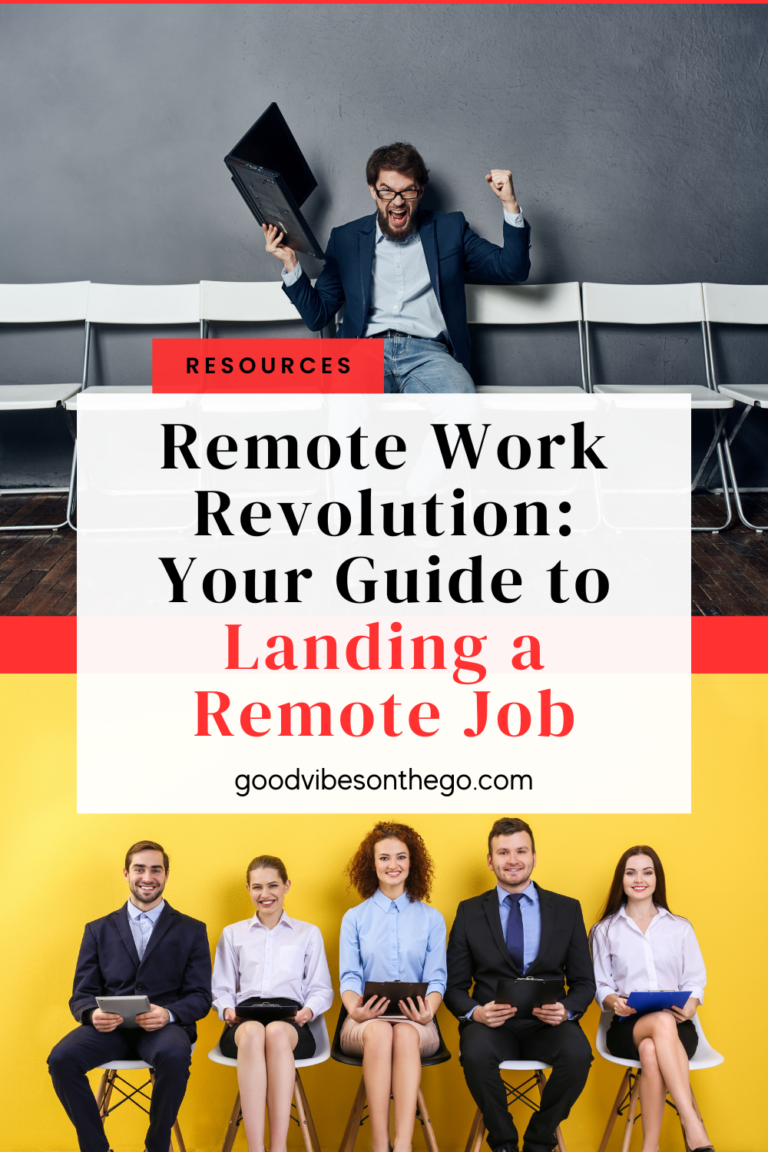 Remote Work Revolution: Your Guide to Landing a Remote Job