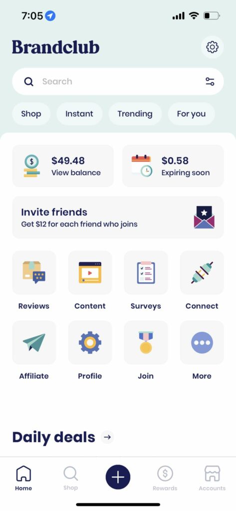 Unlike some of the other apps I've covered, the Brandclub App exclusively rewards you with cash for your purchases. Since January 2022, I've earned an impressive $968 through this app alone. Let's delve into how you can maximize your cash back with the Brandclub App!