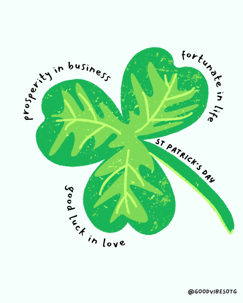 Happy St Patrick's Day // 31 March Blog Prompts