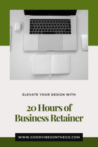 Elevate Your Design with 20 Hours of Business Retainers