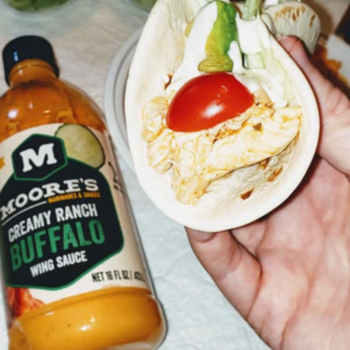 Buffalo Ranch Chicken Street Tacos