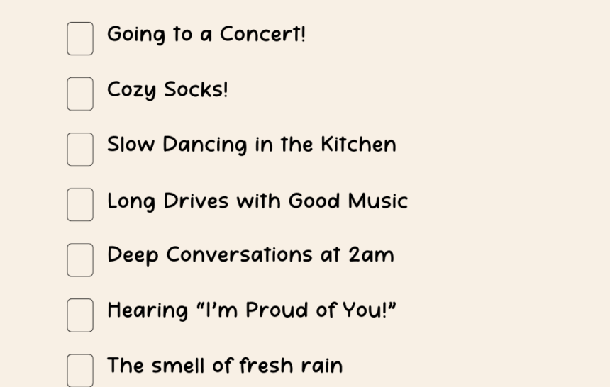 100 reasons to stay alive