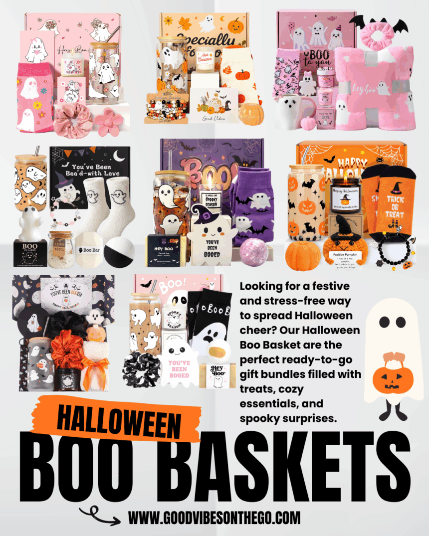 Halloween Boo Baskets Spooky & Fun Halloween Boo Basket