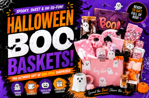 halloween boo baskets