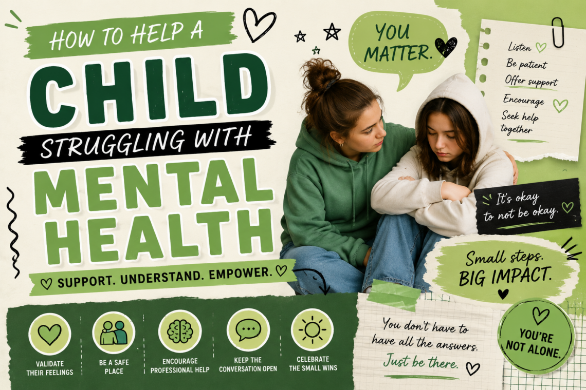 How to Help a Child Struggling With Mental Health