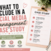 What to Include in a Social Media Management Case Study